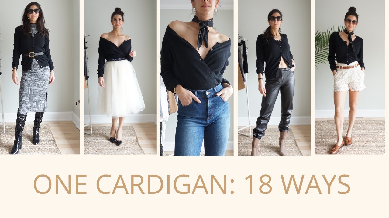 How to style a cardigan and look amazing: Quick fashion hacks