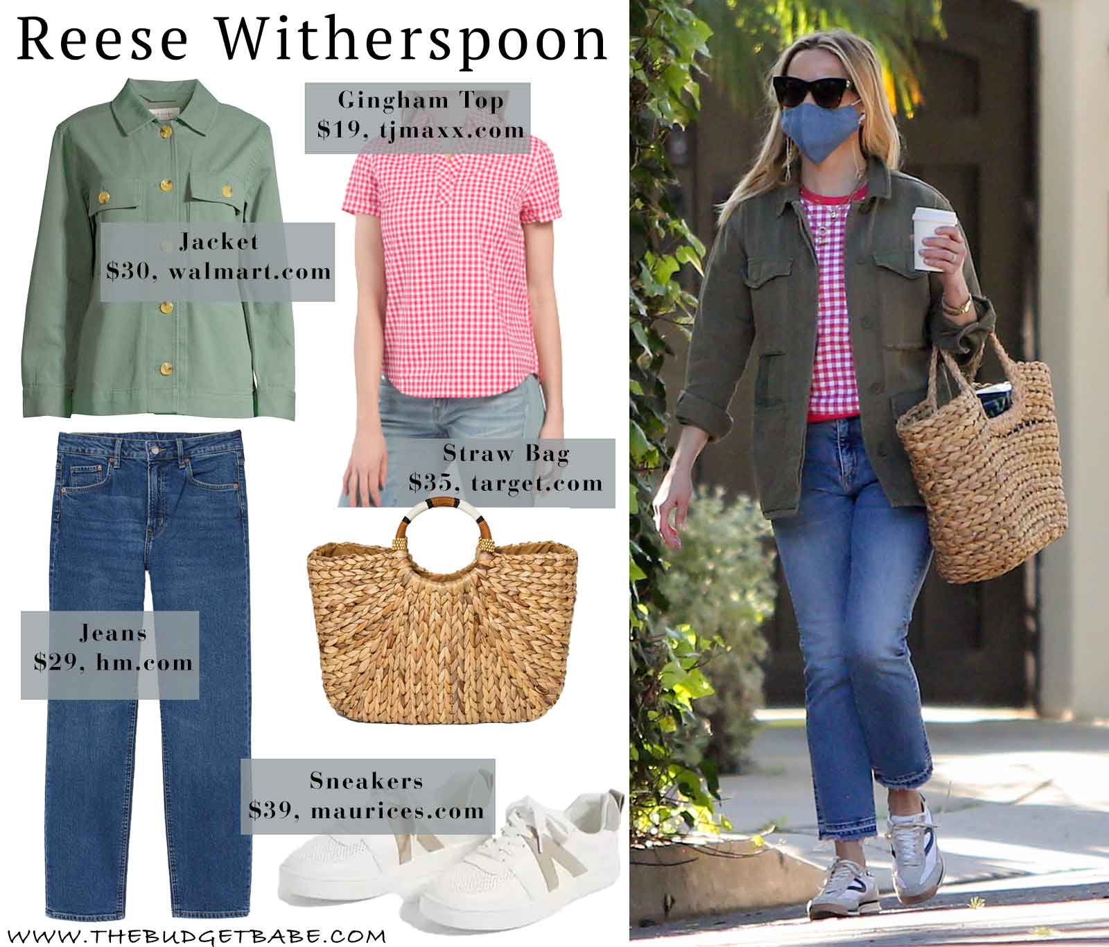 Get Reese Witherspoons Look: Celebrity Style on a Budget