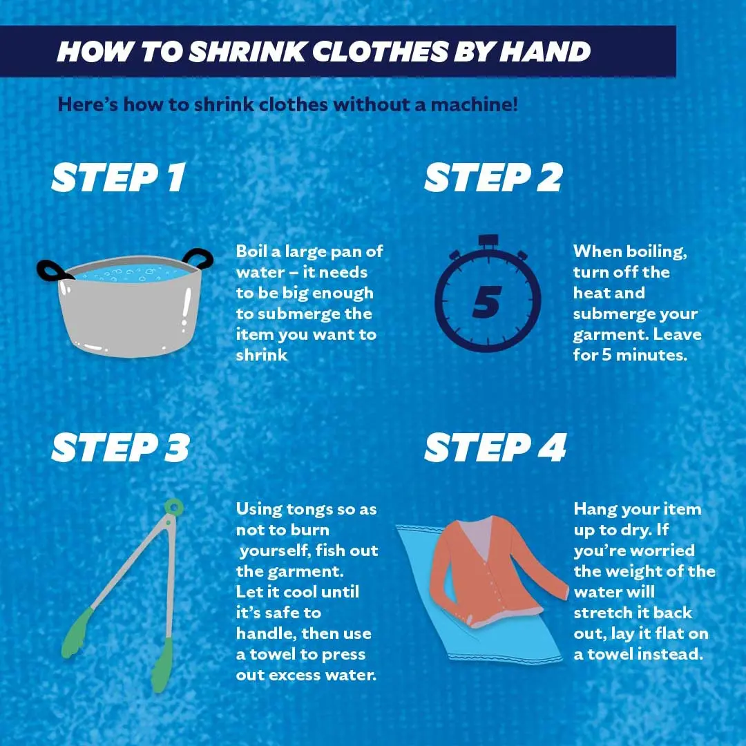 Best Ways to Shrink a Shirt: Washing, Drying and More