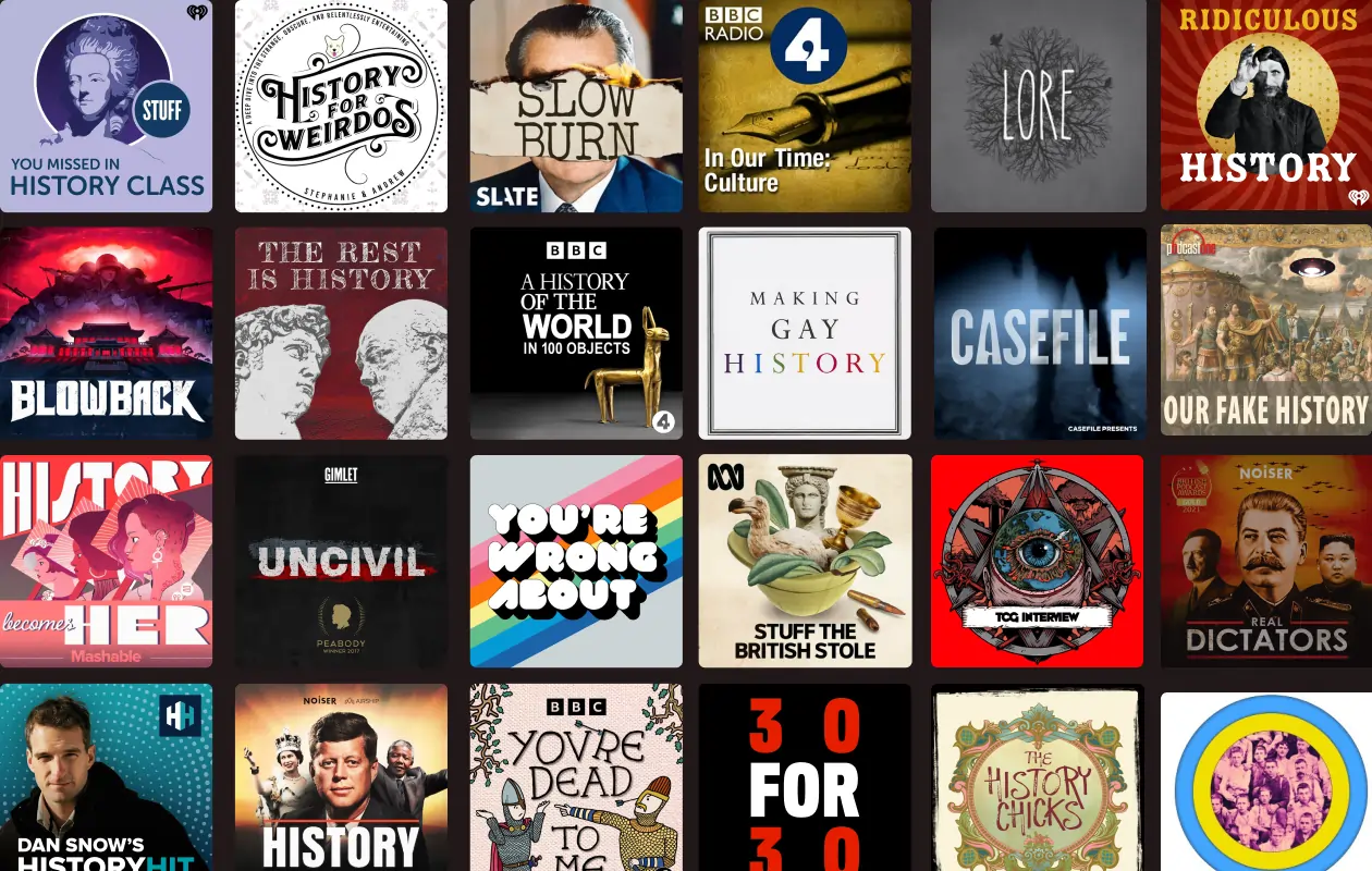 Find Your Next Listen: The Best History Podcasts Out There