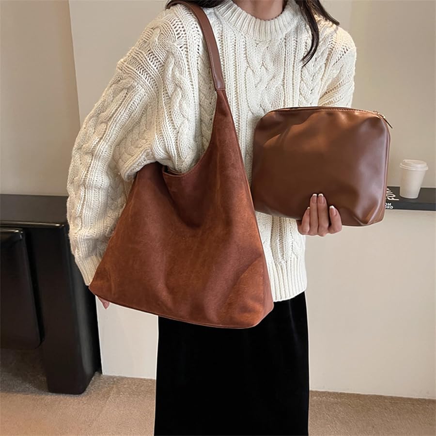 Brown Suede Tote Bag: Your Everyday Style Essential