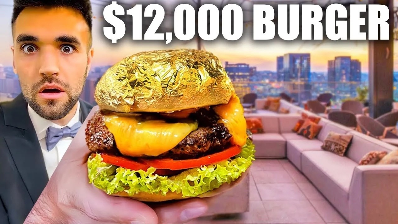 Most Expensive Hamburger vs Regular Burgers (Taste Test and Price Comparison)