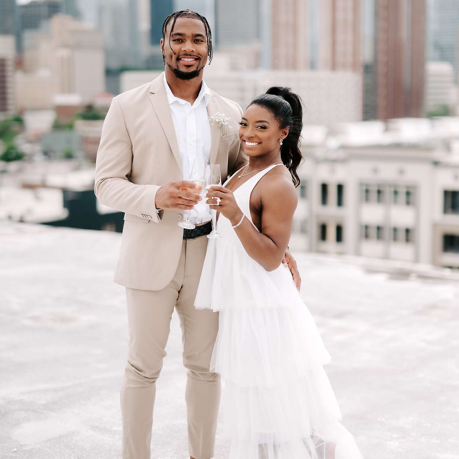 Just Married: Simone Biles and Jonathan Owens Wedding Story
