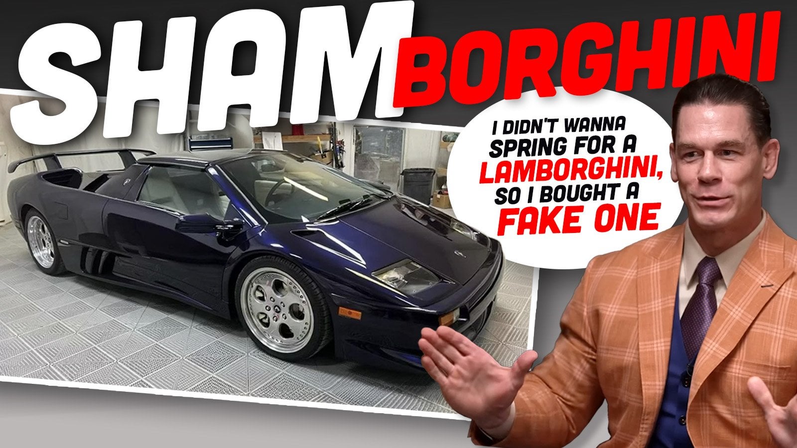 Did John Cena Really Buy a Fake Lambo?