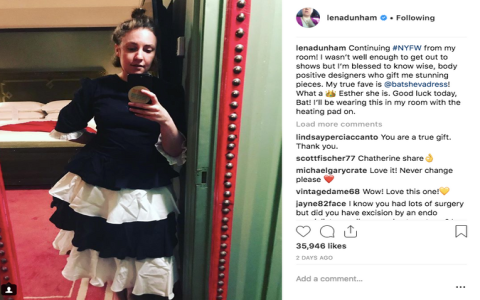 Lena Dunham Nude Body Positivity: Whats Her Stance?