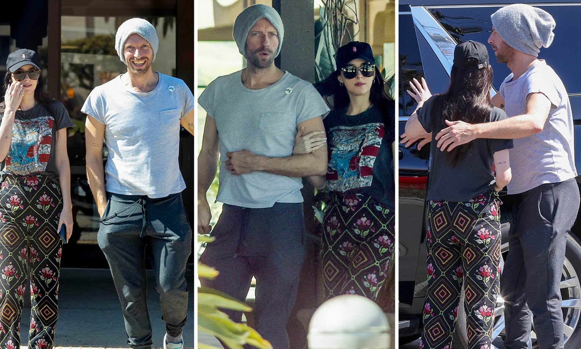 Chris Martin and Dakota Johnsons Rare Public Appearances