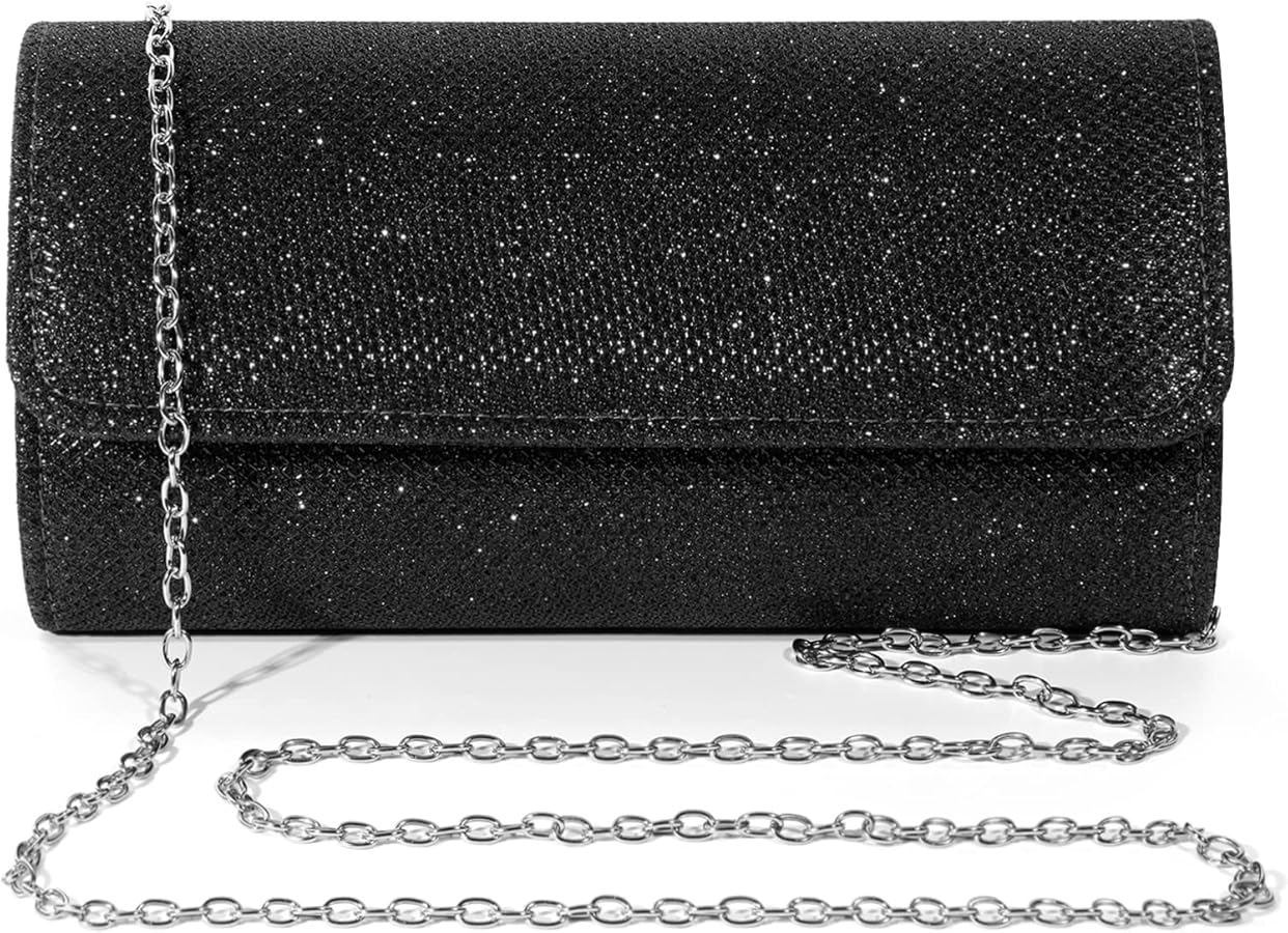 Shop Black Evening Clutches: Stylish and Affordable Options for Every Occasion, Discover Your Perfect Match Today