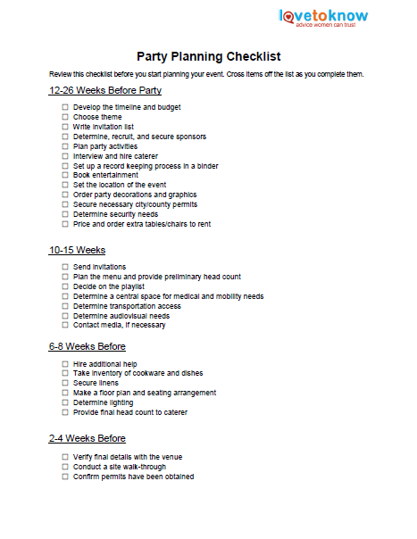 All White Party Planning Checklist: Everything You Need for a Successful Event