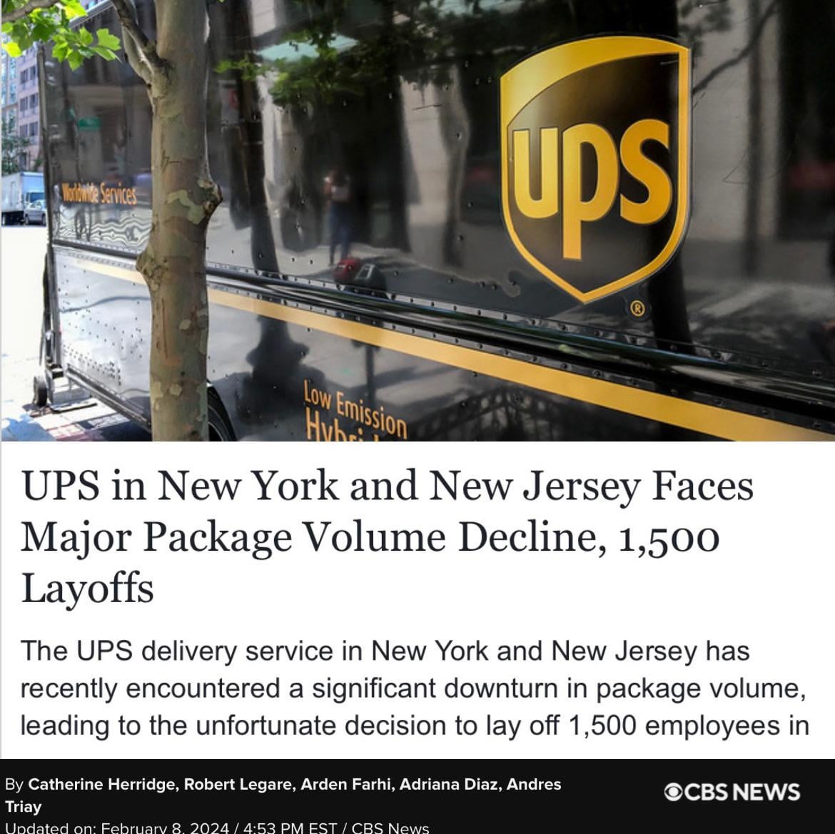Why Are UPS Layoffs Happening? A Simple Explanation of the Companys Decision