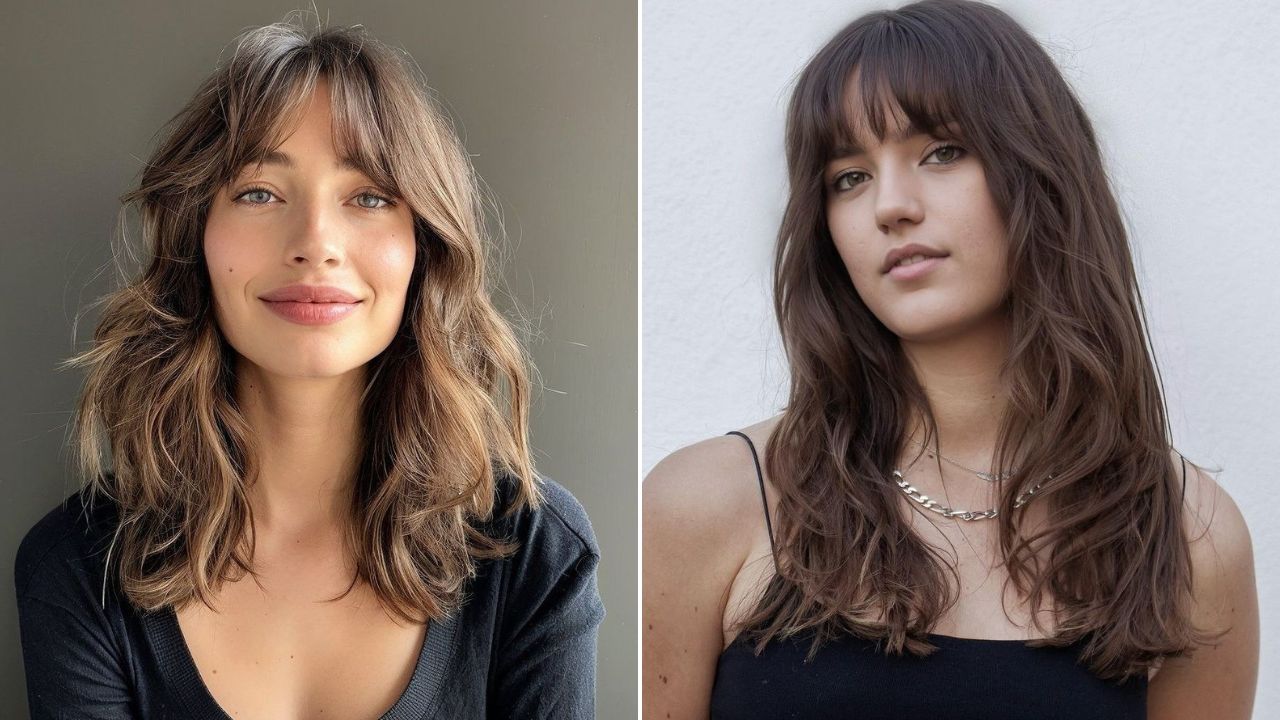 Hair bangs for square face: How to pick the best looks?