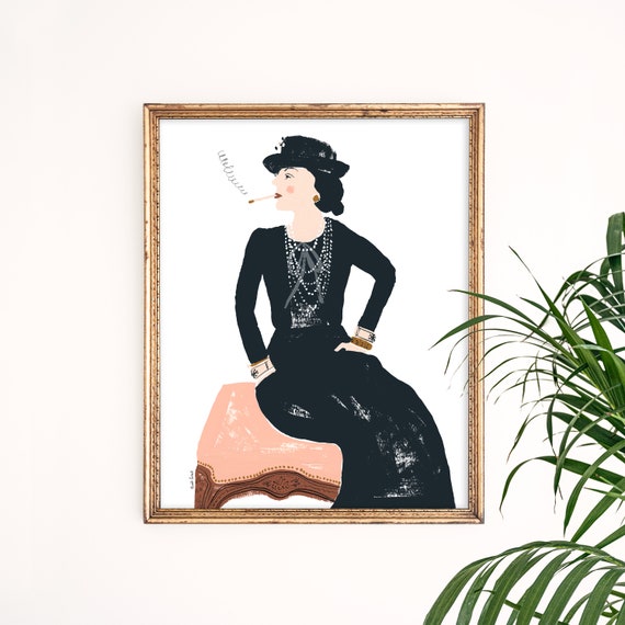 Where to Find Coco Chanel Photo Prints (Get Iconic Fashion Pictures For Your Home)