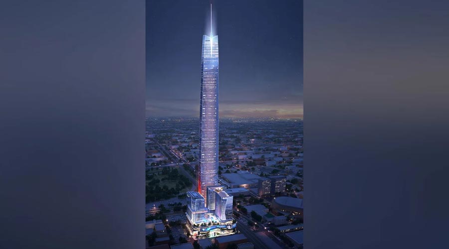 legends tower construction cam oklahoma: Whats new with the tallest building in America?