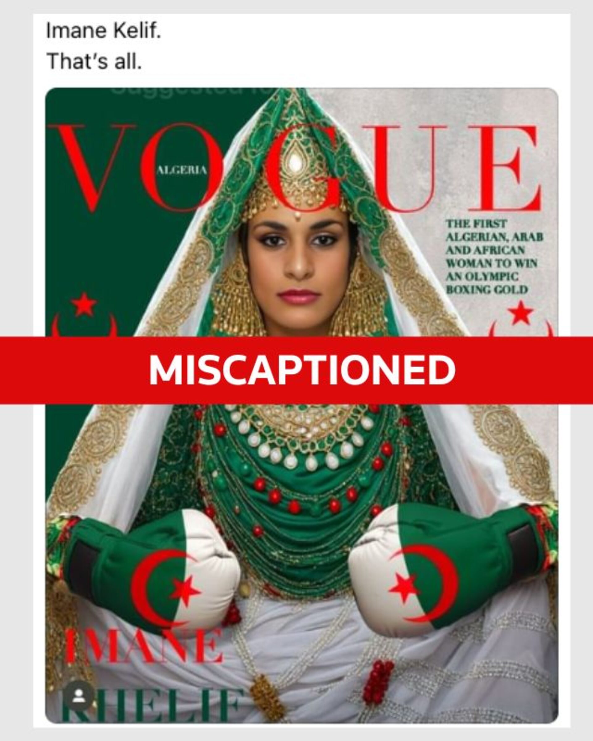 Imane Khelif Vogue: How the Boxer Became a Fashion Icon!