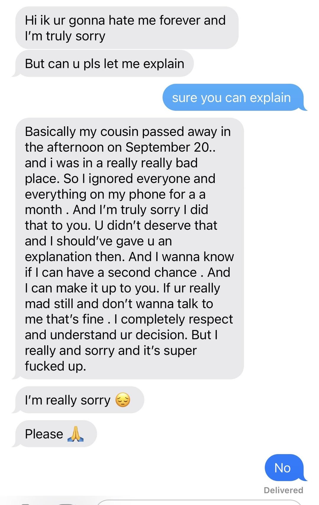 Dealing with Anxiety I Blocked a Girl After Her Story
