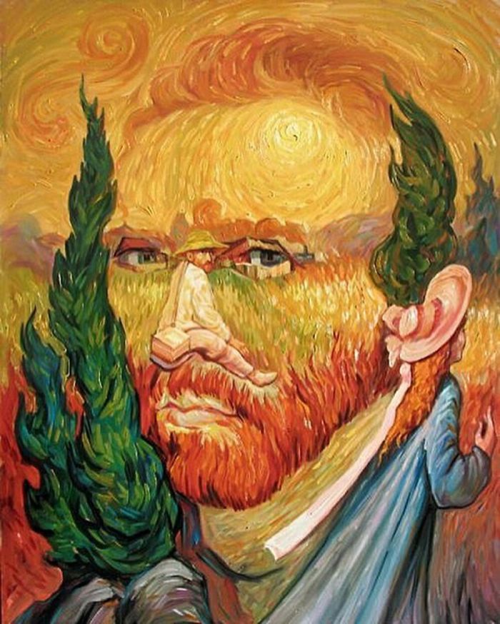 Oleg Shupliak Art Optical Illusions Paintists How to Understand These Hidden Pictures And Paintings