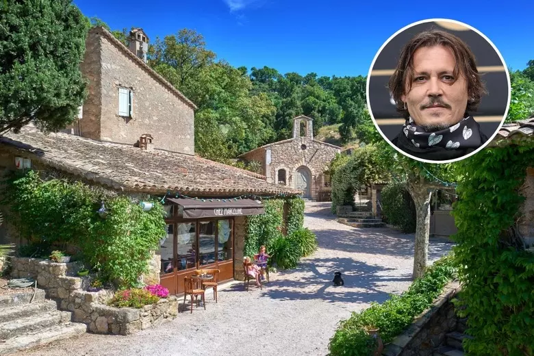 Johnny Depps French Rose Garden: Want To See Inside The Actors Garden In France