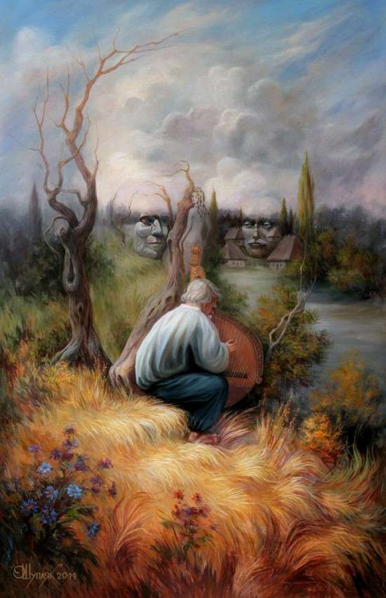 Oleg Shupliak Art Optical Illusions Paintists How to Understand These Hidden Pictures And Paintings