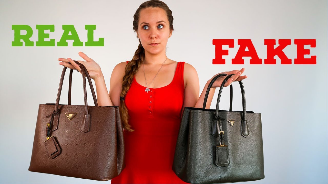 Brown Prada Shoulder Bag: How to Spot a Fake? Buyers Guide!