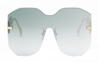 Bvlgari Jewelry Rimless Shield Sunglasses: Check Out These Looks