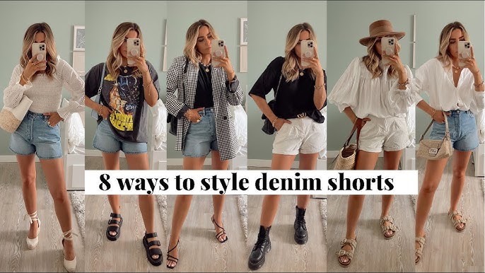 Styling Womens Extremely Short Shorts: Cute Outfit Ideas.