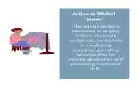Artisans Touch Once Human: The Beauty of Hand-Made Products.