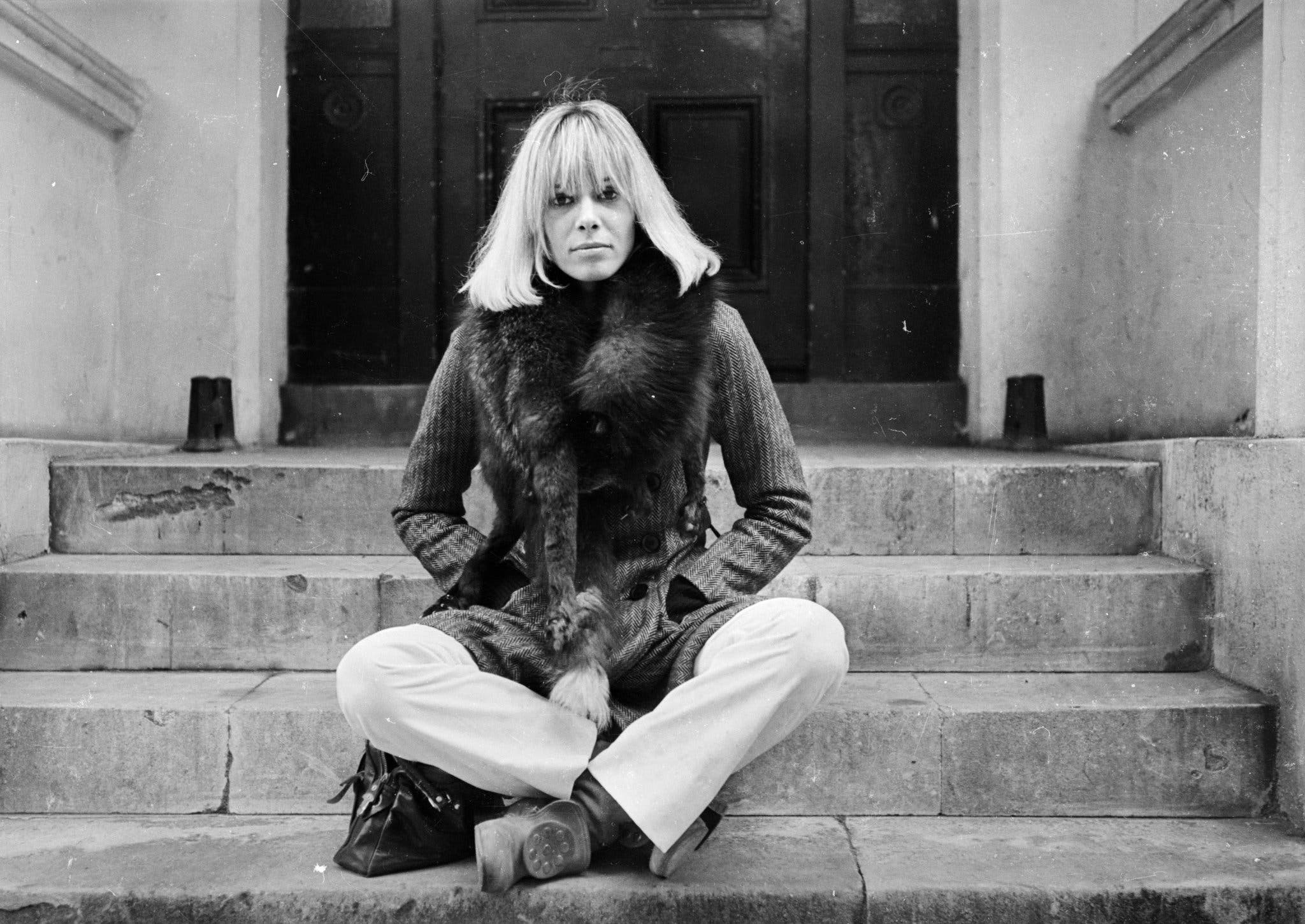 Anita Pallenberg pictures show amazing style. See her incredible fashion evolution from the swinging sixties onwards.