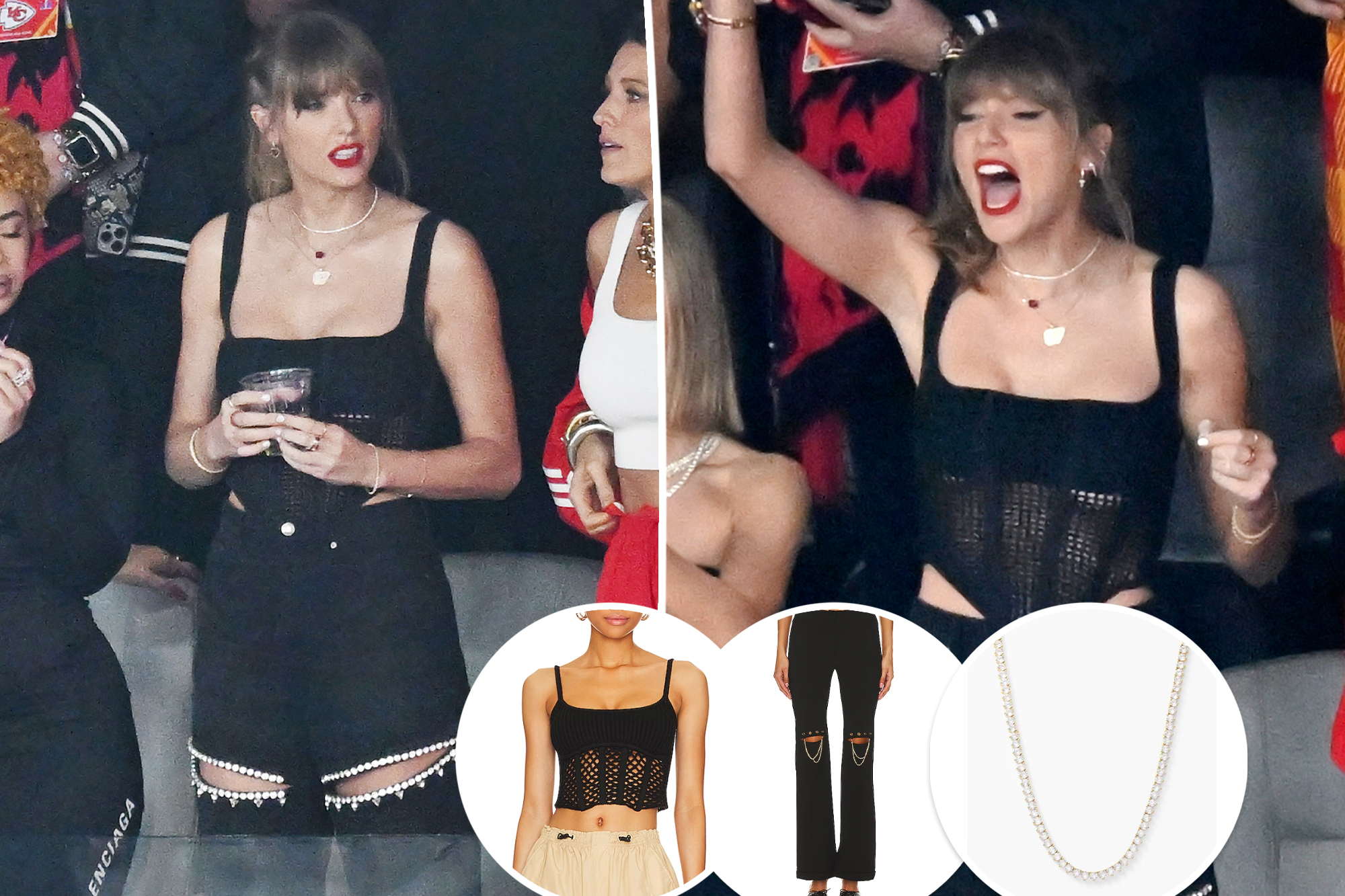 Copy Taylors Style: Where to Buy Taylor Swifts Super Bowl Outfit.