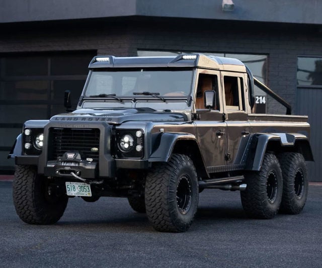 Crazy or Capable? Exploring the Six-Wheeled Land Rover Defender.