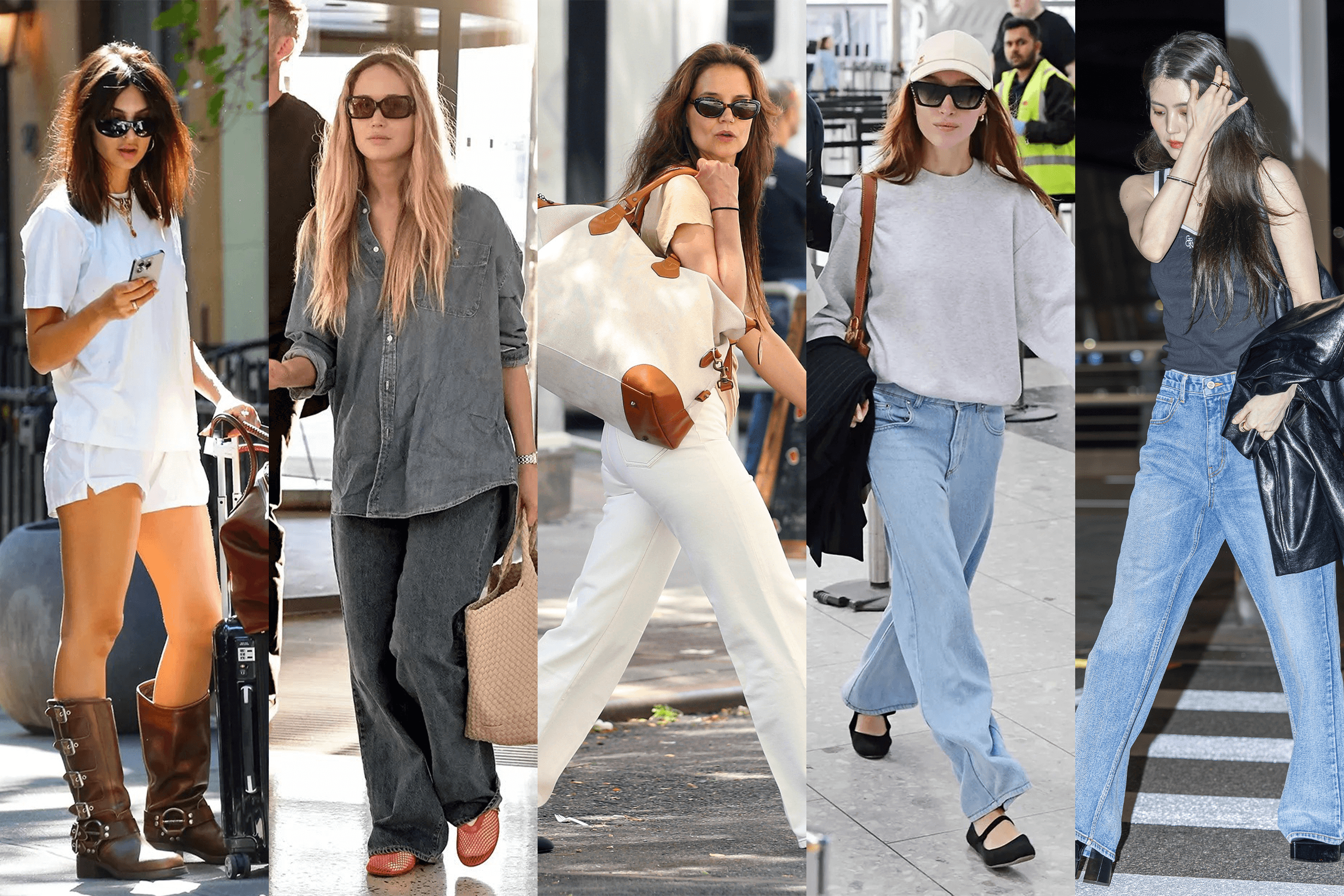 What clothing essentials make great airport looks? Discover the must have items for stylish travel.