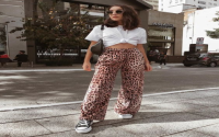 Leopard Print Slacks Outfit Inspo: Cute Looks for Day & Night.