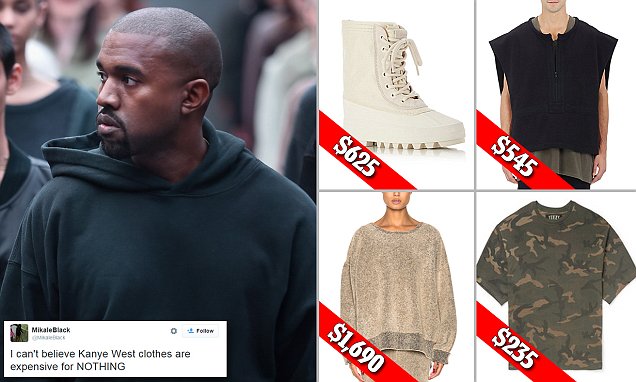Buy Kanye West Clothing line: Check the Prices and top Sales!