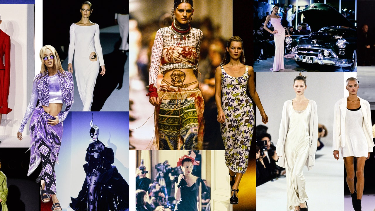 Relive 1990 Fashion Show: Explore the Iconic Moments of 90s Catwalk Fashion.