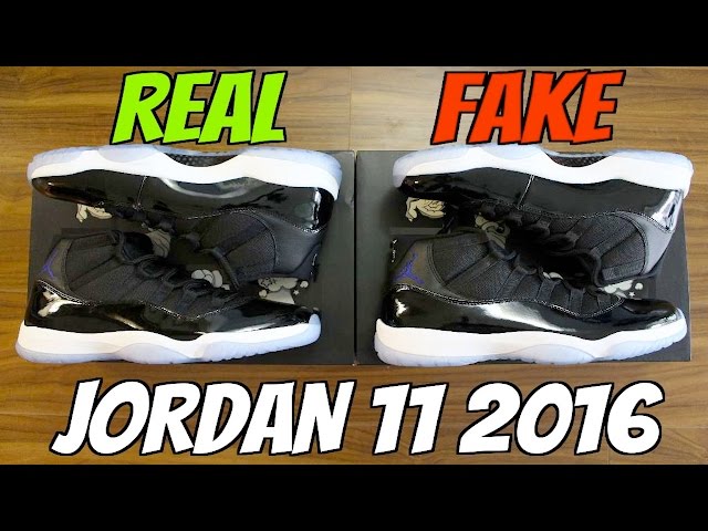 Real vs Fake Jordan Space Jam Shoes? (Spot the Difference)