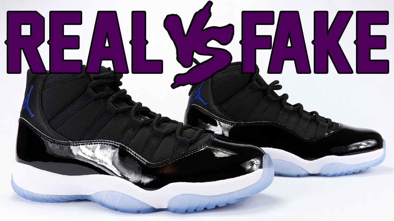 Real vs Fake Jordan Space Jam Shoes? (Spot the Difference)