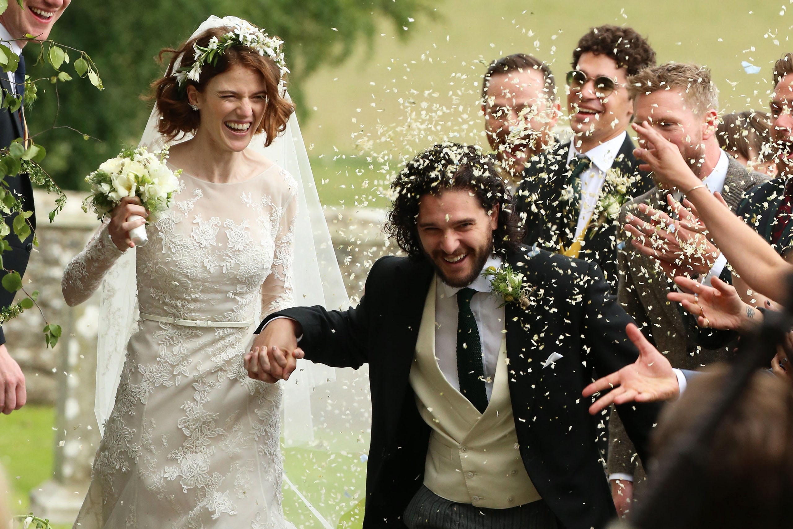 Kit Harington and Rose Leslie Wedding: A Real-Life Fairytale.