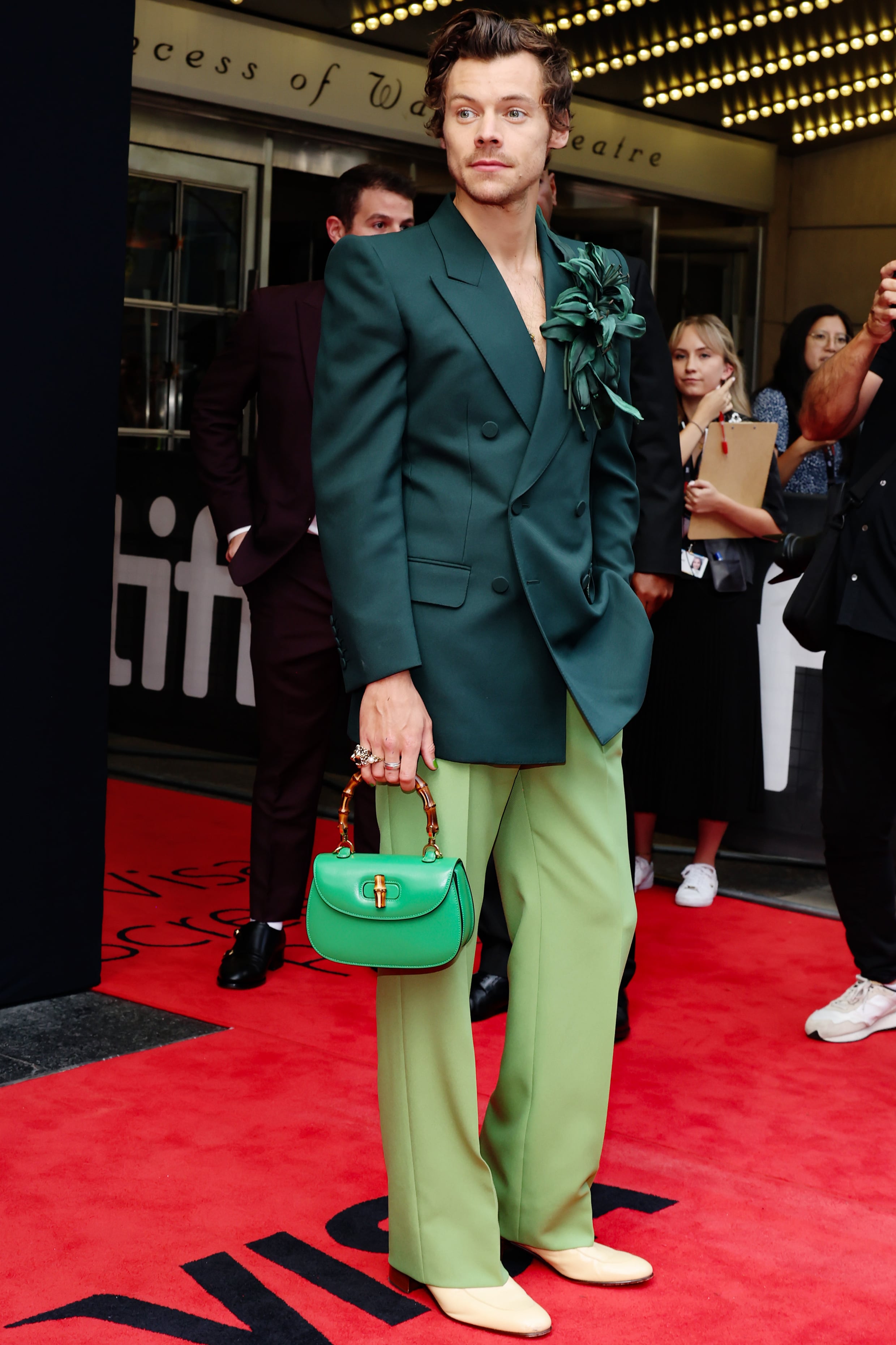 What occasions are perfect for a green gucci suit? Find out the best events to show off this outfit.