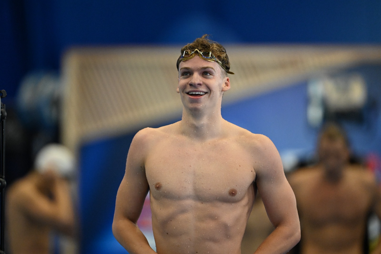 Is Léon Marchand Louis Vuittons next big star? Exploring the swimmers luxury fashion connection.
