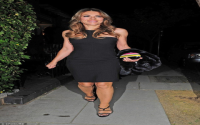 Obsessed with Elizabeth Hurleys Black Dress? Get the Look Now