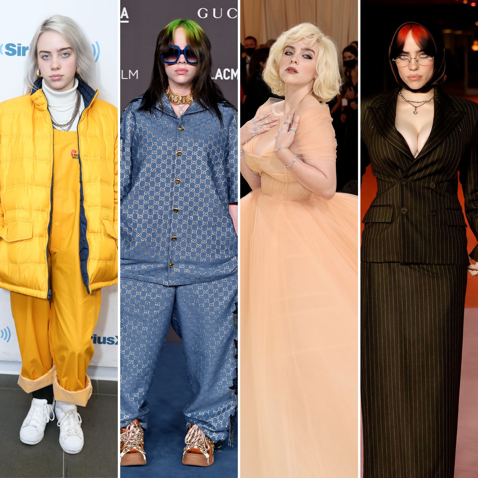Which Billie Eilish red carpet outfits are the most memorable? See her top iconic looks ranked right here.