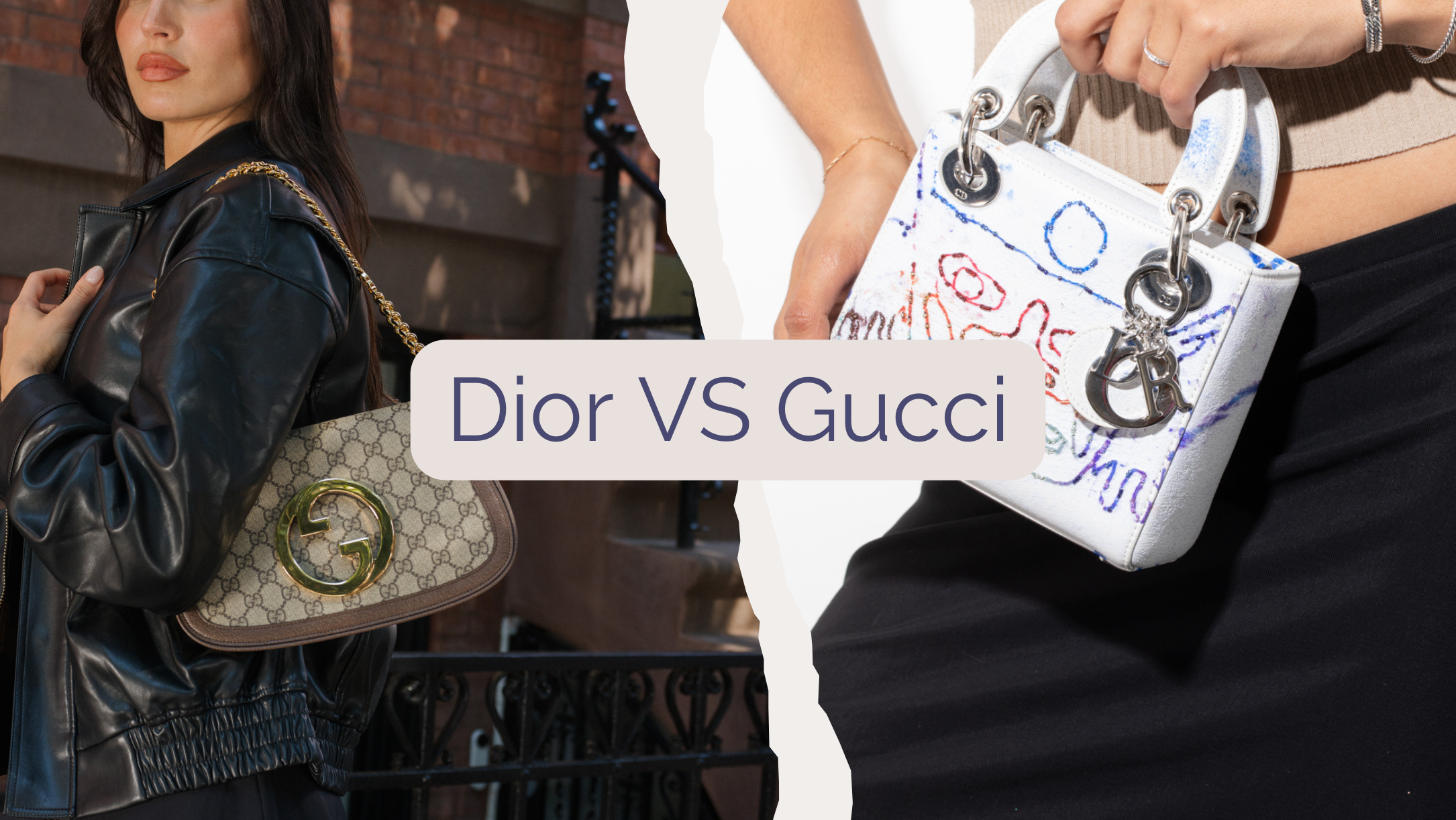 What are the key similarities between Dior and Gucci?