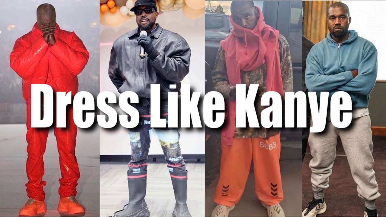 How to easily copy Kanye West outfits? Follow these simple steps for his famous style.