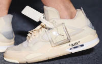 Thinking about the off white jordan 1 all white? A closer look at this cool Virgil Abloh shoe.