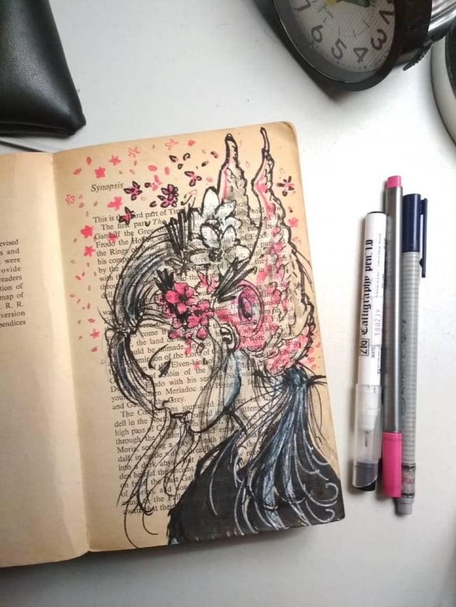 Whats in a book of drawings? Find amazing drawings here!