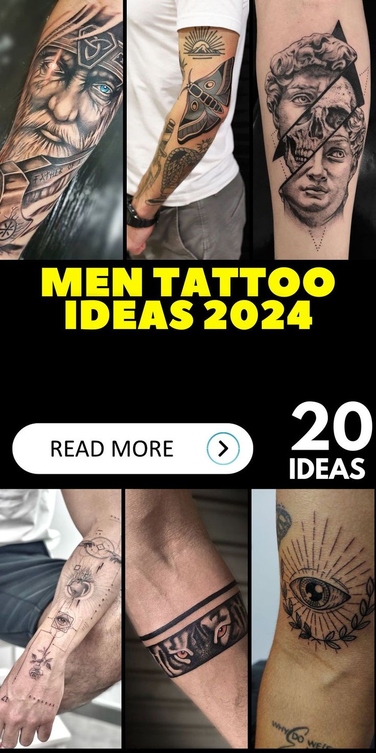 Tattoo for Men 2024: Coolest Designs & Where to Get Them?