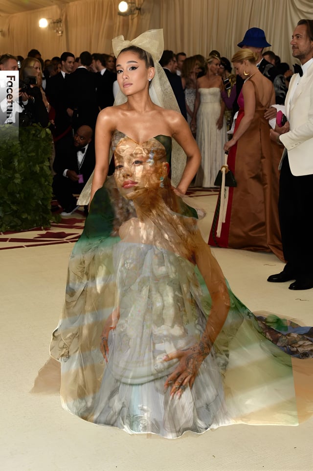 Remember Ariana Grandes Met Gala 2018 look? See photos!