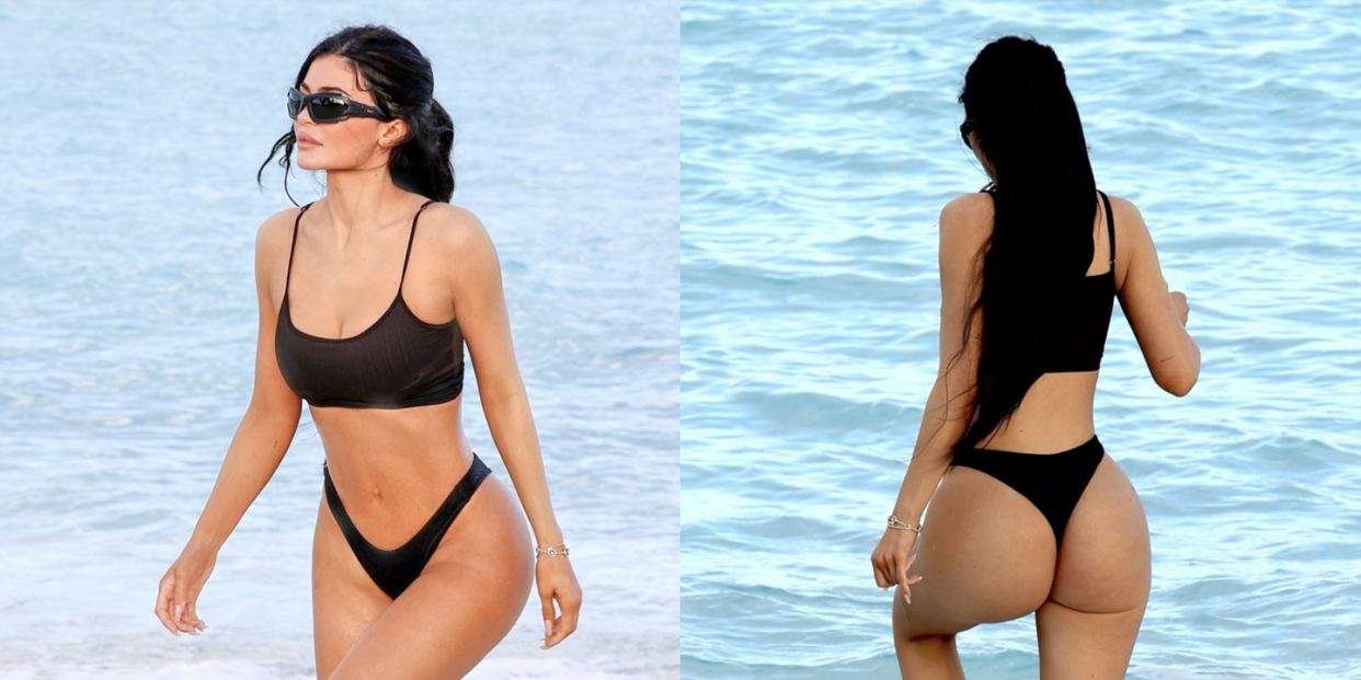 Where did Kylie Jenner wear that thong? (Details on her famous look)