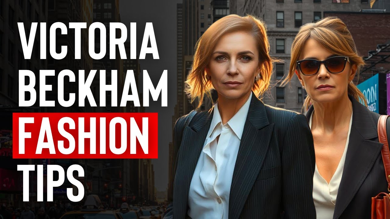 How to easily get the victoria beckham style? Follow these simple tips for her signature chic look!