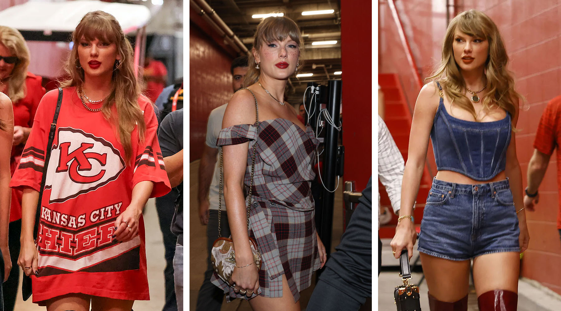 See the Taylor Swift Chiefs game outfit today? We break down her awesome fan style now!