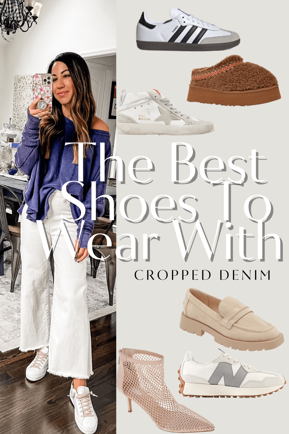 What shoes look best with your denim capris? Find out how to complete your perfect look easily!