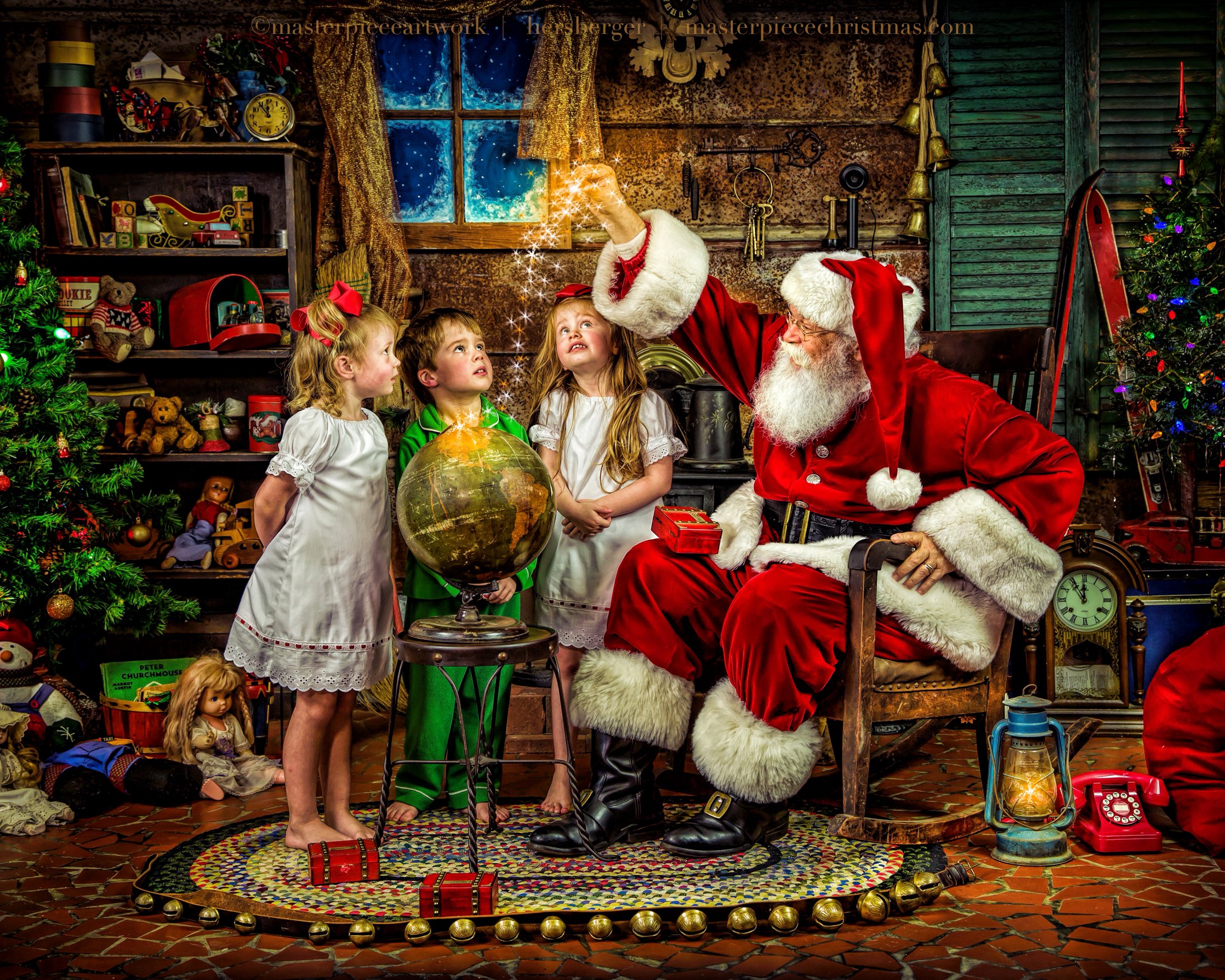 Where can I find the best santa claus portrait? Explore top spots for your amazing holiday picture.